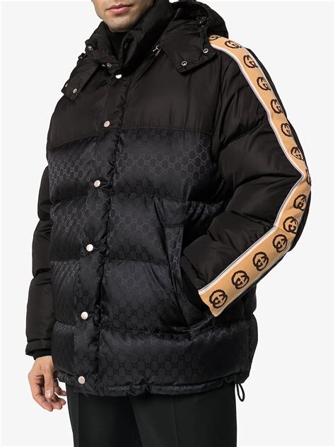 gucci mens puffer coat|Gucci jacket kevin hart.